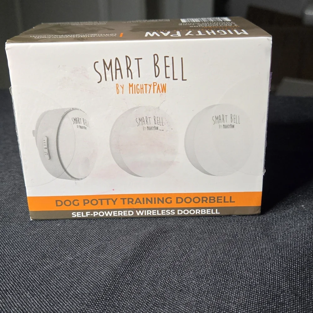 Smart Bell Dog Potty Training Doorbell - Orange/White